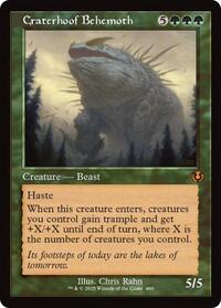 Craterhoof Behemoth (Retro Frame) (480) [Innistrad Remastered]