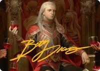 Edgar Markov Art Card (Gold-Stamped Signature) (24) [Art Series: Innistrad Remastered]