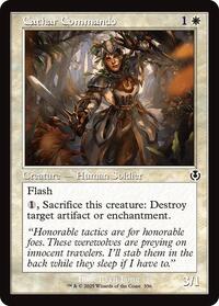 Cathar Commando (Retro Frame) (336) [Innistrad Remastered]