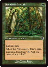 Abundant Growth (Retro Frame) (406) [Innistrad Remastered]