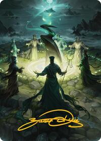 Cryptolith Rite Art Card (Gold-Stamped Signature) (14) [Art Series: Innistrad Remastered]