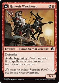 Hanweir Watchkeep (158) [Innistrad Remastered]