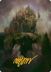 Cultivator Colossus Art Card (Gold-Stamped Signature) (15) [Art Series: Innistrad Remastered]