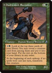 Duskwatch Recruiter (Retro Frame) (467) [Innistrad Remastered]