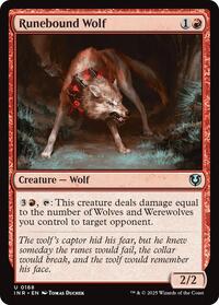 Runebound Wolf (168) [Innistrad Remastered]