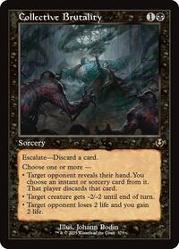 Collective Brutality (Retro Frame) (375) [Innistrad Remastered]