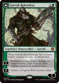 Garruk Relentless (197) [Innistrad Remastered]