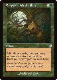 Grapple with the Past (Retro Frame) (412) [Innistrad Remastered]