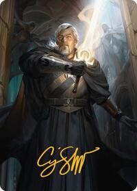 Odric, Lunarch Marshal Art Card (Gold-Stamped Signature) (1) [Art Series: Innistrad Remastered]