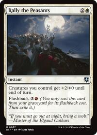 Rally the Peasants (37) [Innistrad Remastered]