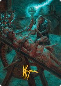 Rooftop Storm Art Card (Gold-Stamped Signature) (8) [Art Series: Innistrad Remastered]