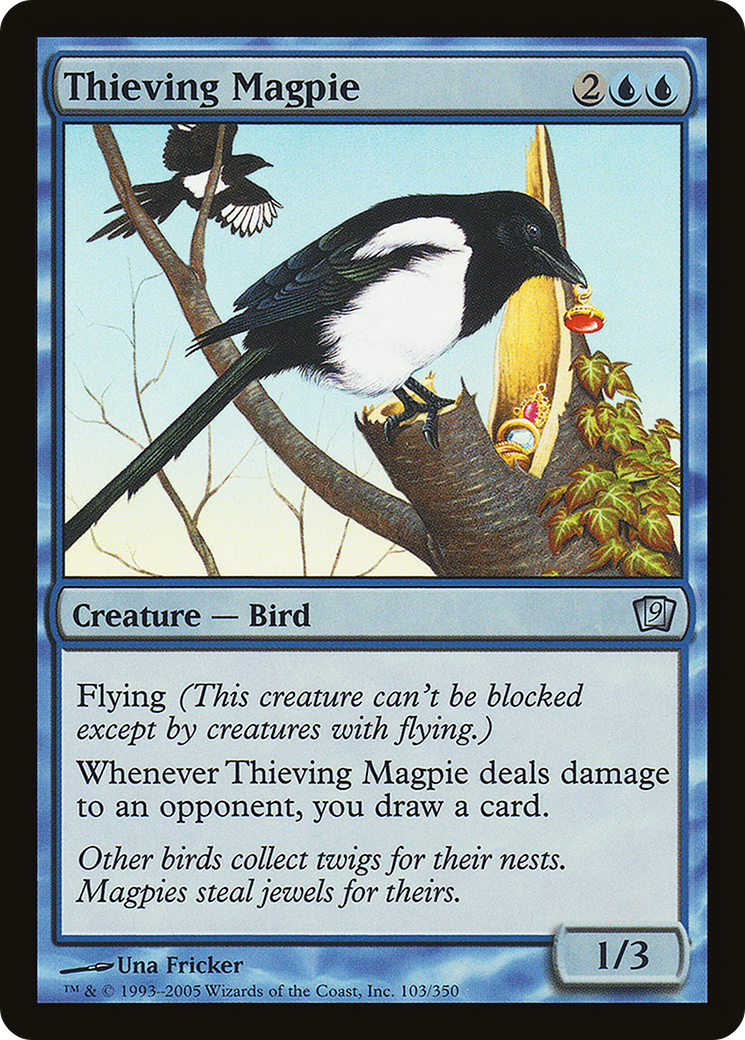 Thieving Magpie (9ED-103★) - 9th Edition