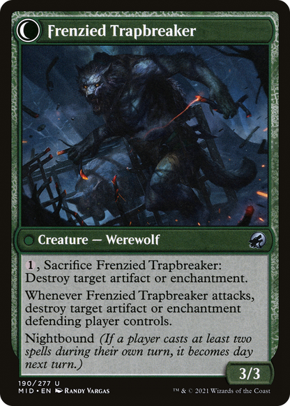 Outland Liberator (MID-190) - Innistrad: Midnight Hunt: (Double Faced Transform)