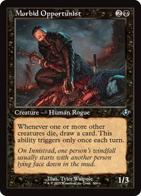 Morbid Opportunist (Retro Frame) (388) [Innistrad Remastered]