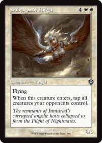Subjugator Angel (Retro Frame) (350) [Innistrad Remastered]