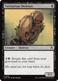Sanitarium Skeleton (129) [Innistrad Remastered]