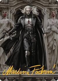 Sorin, Imperious Bloodlord Art Card (Gold-Stamped Signature) (18) [Art Series: Innistrad Remastered]