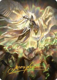Vanquish the Horde Art Card (Gold-Stamped Signature) (4) [Art Series: Innistrad Remastered]