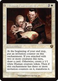 Wedding Announcement (Retro Frame) (453) [Innistrad Remastered]
