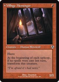 Village Messenger (Retro Frame) (466) [Innistrad Remastered]