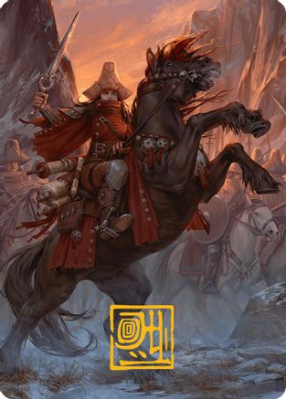 Zealous Conscripts Art Card (Gold-Stamped Signature) (AAINR-012) - Art Series: Innistrad Remastered