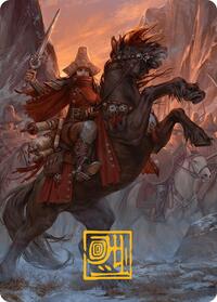 Zealous Conscripts Art Card (Gold-Stamped Signature) (12) [Art Series: Innistrad Remastered]