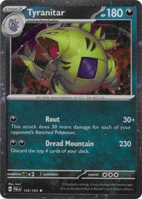 Tyranitar - 135/193 (Cosmo Foil) (135/193) [Miscellaneous Cards & Products]