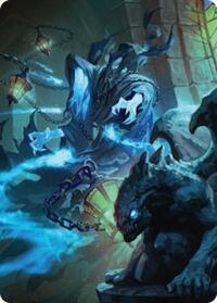 Mausoleum Wanderer Art Card (7) [Art Series: Innistrad Remastered]