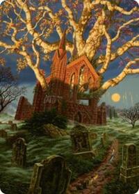 Abundant Growth Art Card (13) [Art Series: Innistrad Remastered]