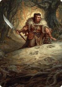 Tireless Tracker Art Card (16) [Art Series: Innistrad Remastered]
