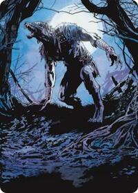 Krallenhorde Howler Art Card (19) [Art Series: Innistrad Remastered]