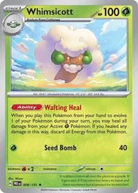 Whimsicott (008/131) [SV: Prismatic Evolutions]