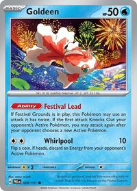 Goldeen (020/131) [SV: Prismatic Evolutions]