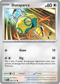 Dunsparce (079/131) [SV: Prismatic Evolutions]