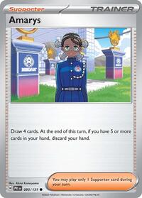 Amarys - 093/131 (093/131) [SV: Prismatic Evolutions]