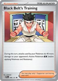 Black Belt's Training - 096/131 (096/131) [SV: Prismatic Evolutions]