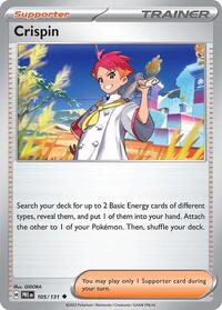 Crispin - 105/131 (105/131) [SV: Prismatic Evolutions]