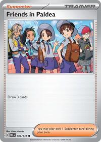 Friends in Paldea - 109/131 (109/131) [SV: Prismatic Evolutions]
