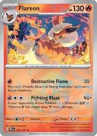 Flareon (Poke Ball Pattern) (013/131) [SV: Prismatic Evolutions]