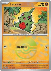 Larvitar (Poke Ball Pattern) (047/131) [SV: Prismatic Evolutions]