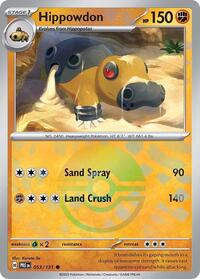 Hippowdon (Poke Ball Pattern) (053/131) [SV: Prismatic Evolutions]