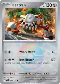 Heatran (Poke Ball Pattern) (068/131) [SV: Prismatic Evolutions]
