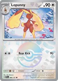 Lopunny (Poke Ball Pattern) (084/131) [SV: Prismatic Evolutions]