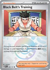 Black Belt's Training - 096/131 (Poke Ball Pattern) (096/131) [SV: Prismatic Evolutions]