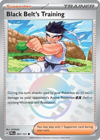 Black Belt's Training - 097/131 (Poke Ball Pattern) (097/131) [SV: Prismatic Evolutions]