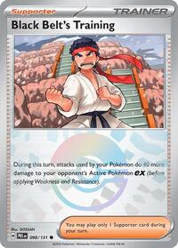 Black Belt's Training - 098/131 (Poke Ball Pattern) (098/131) [SV: Prismatic Evolutions]