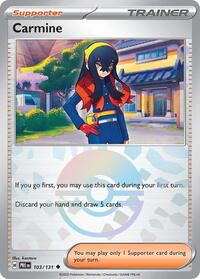 Carmine (Poke Ball Pattern) (103/131) [SV: Prismatic Evolutions]