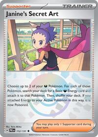 Janine's Secret Art - 112/131 (Poke Ball Pattern) (112/131) [SV: Prismatic Evolutions]