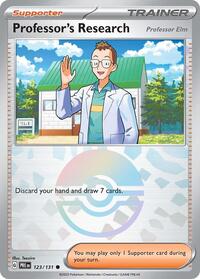 Professor's Research [Professor Elm] (Poke Ball Pattern) (123/131) [SV: Prismatic Evolutions]