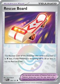Rescue Board (Poke Ball Pattern) (126/131) [SV: Prismatic Evolutions]